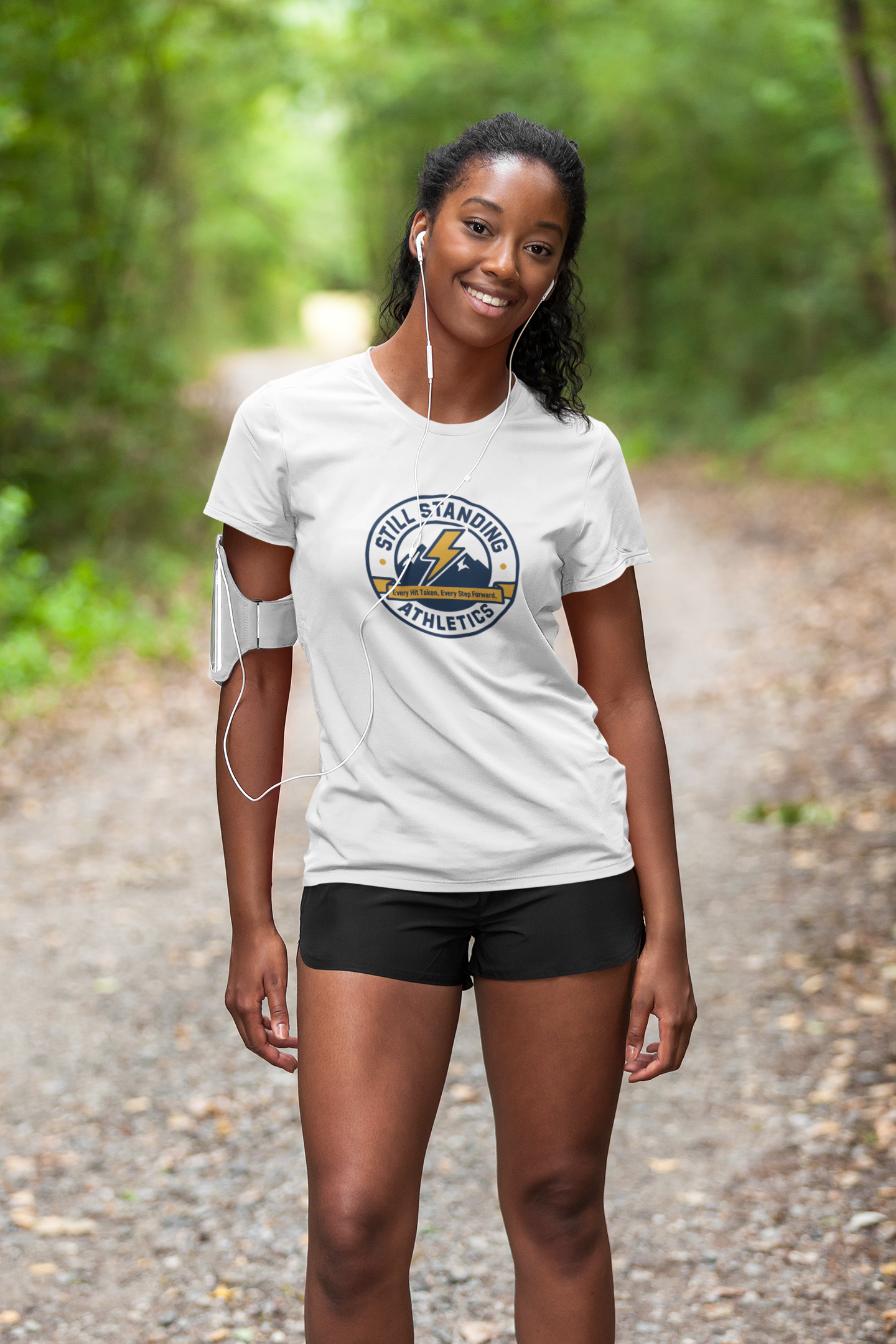 Still Standing Athletics T-Shirt – Motivational & Mental Strength Tee