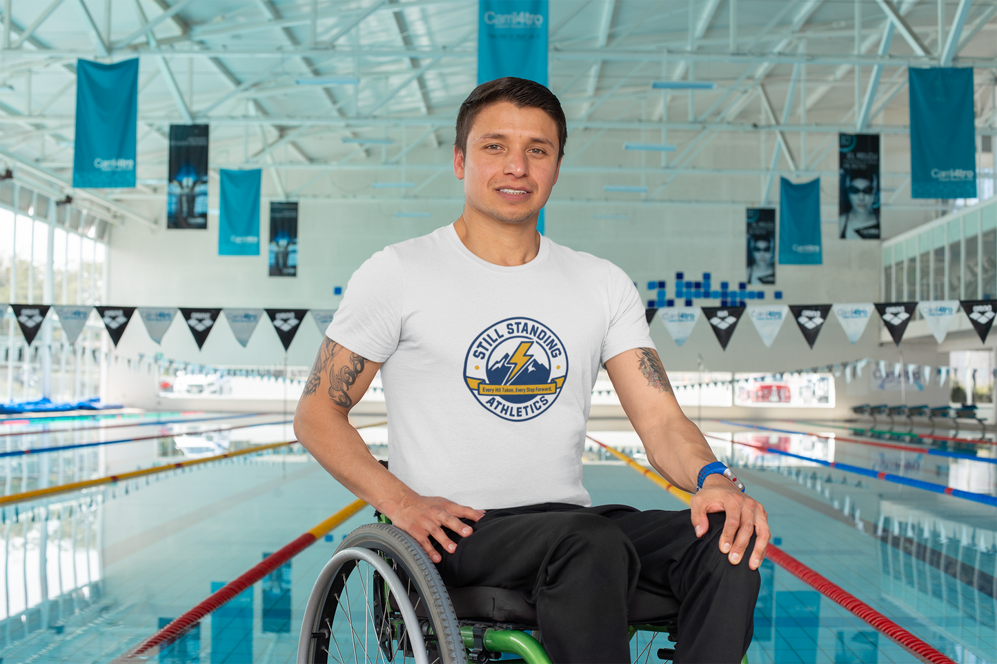 Still Standing Athletics T-Shirt – Motivational & Mental Strength Tee