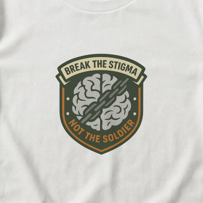Break the Stigma T-Shirt – Military Mental Health Tee