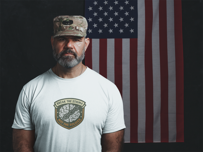Break the Stigma T-Shirt – Military Mental Health Tee