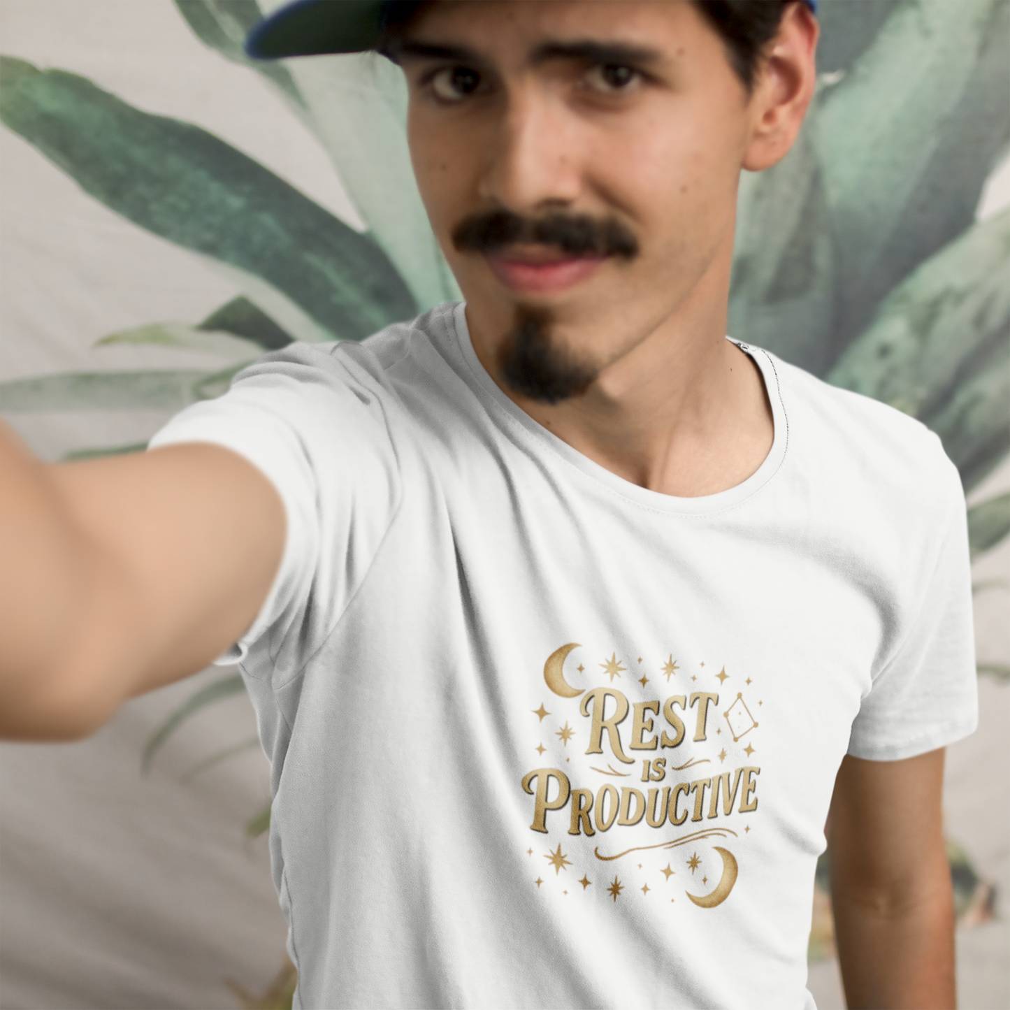 Rest Is Productive T-Shirt – Celestial Self-Care Tee