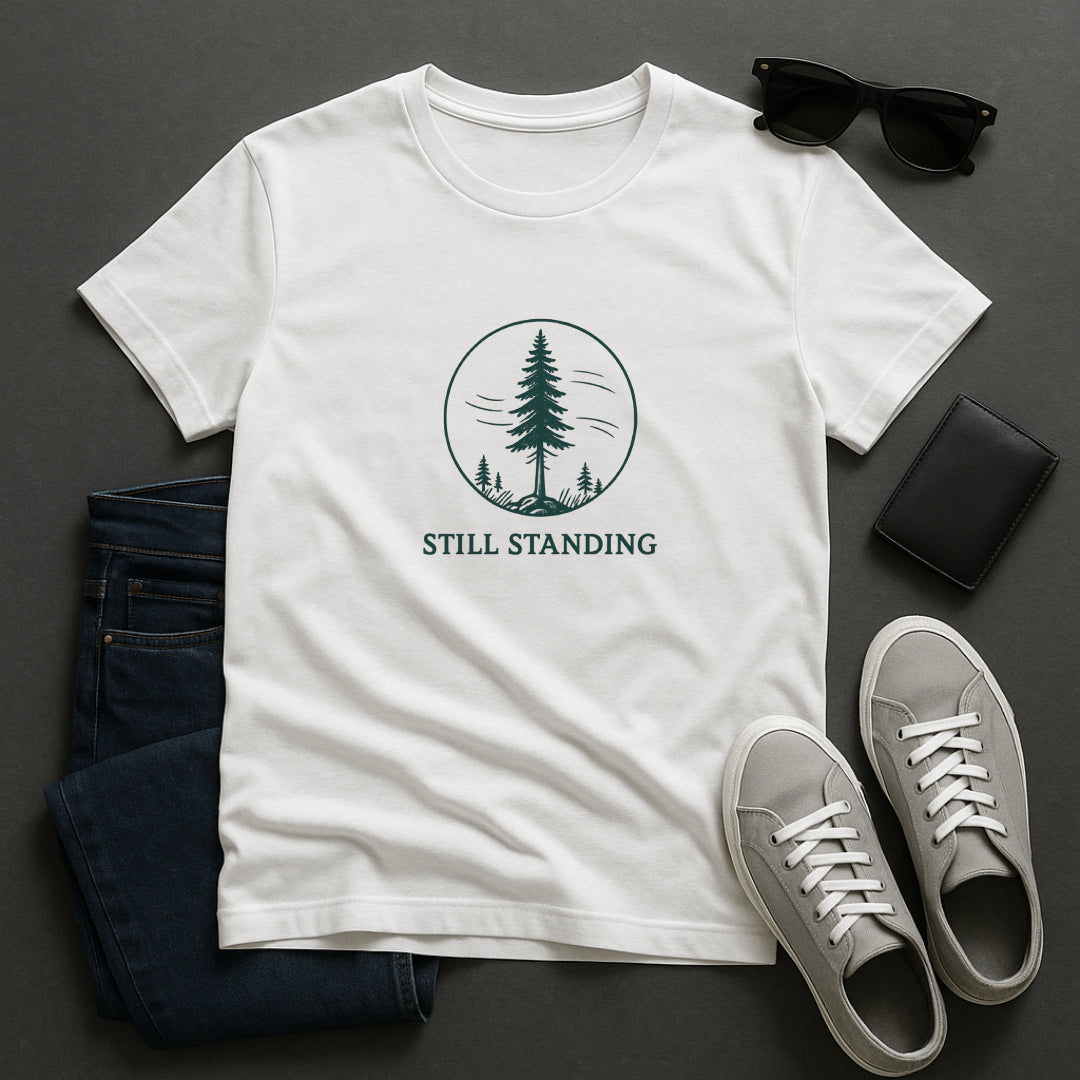 Still Standing T-Shirt – Resilient Tree Tee