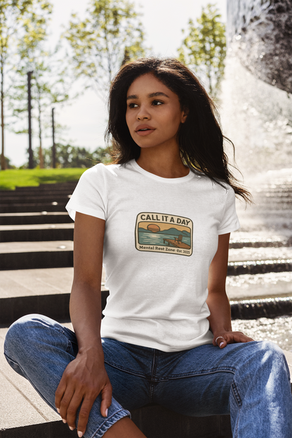 Call It a Day T-Shirt – Mental Rest Zone Tee