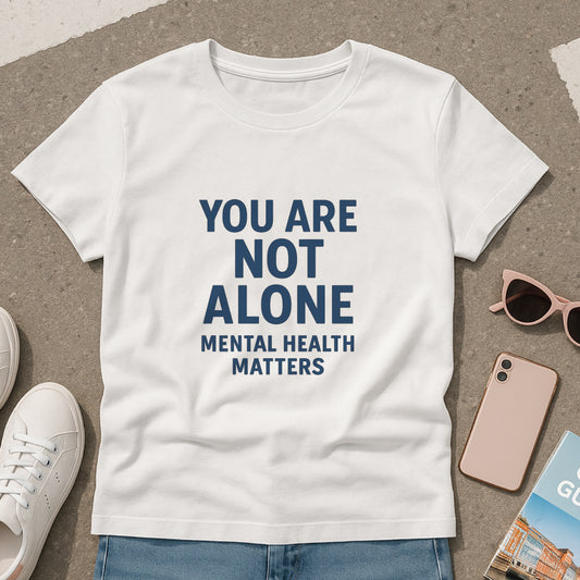 You Are Not Alone - Mental Health Matters Tee