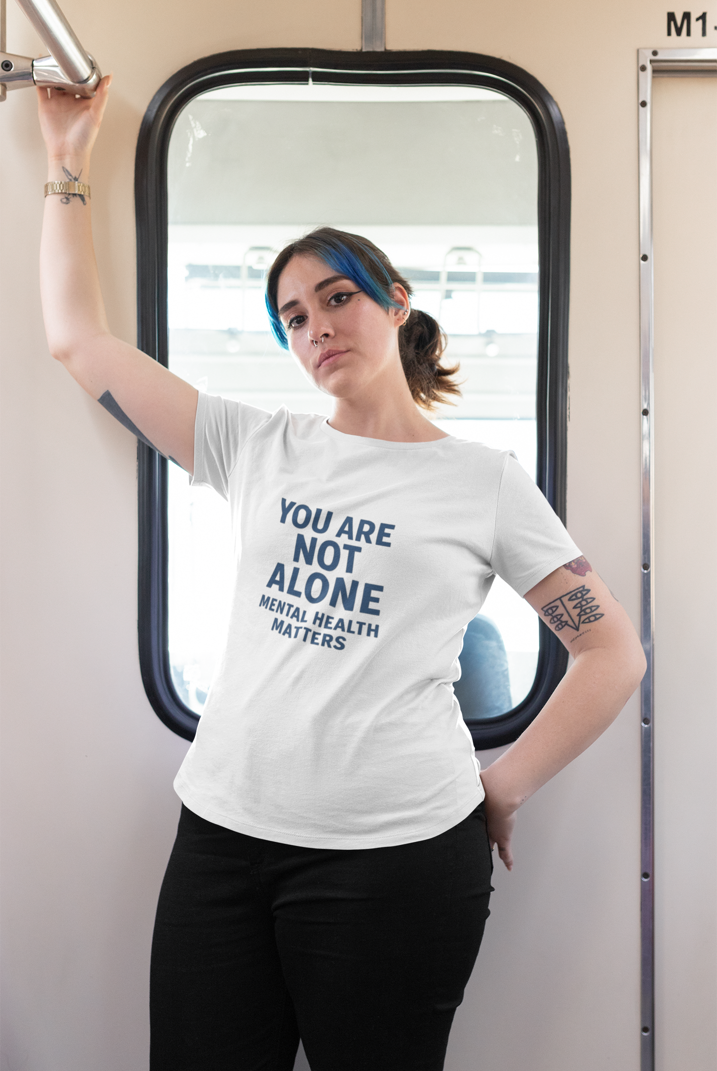 You Are Not Alone - Mental Health Matters Tee