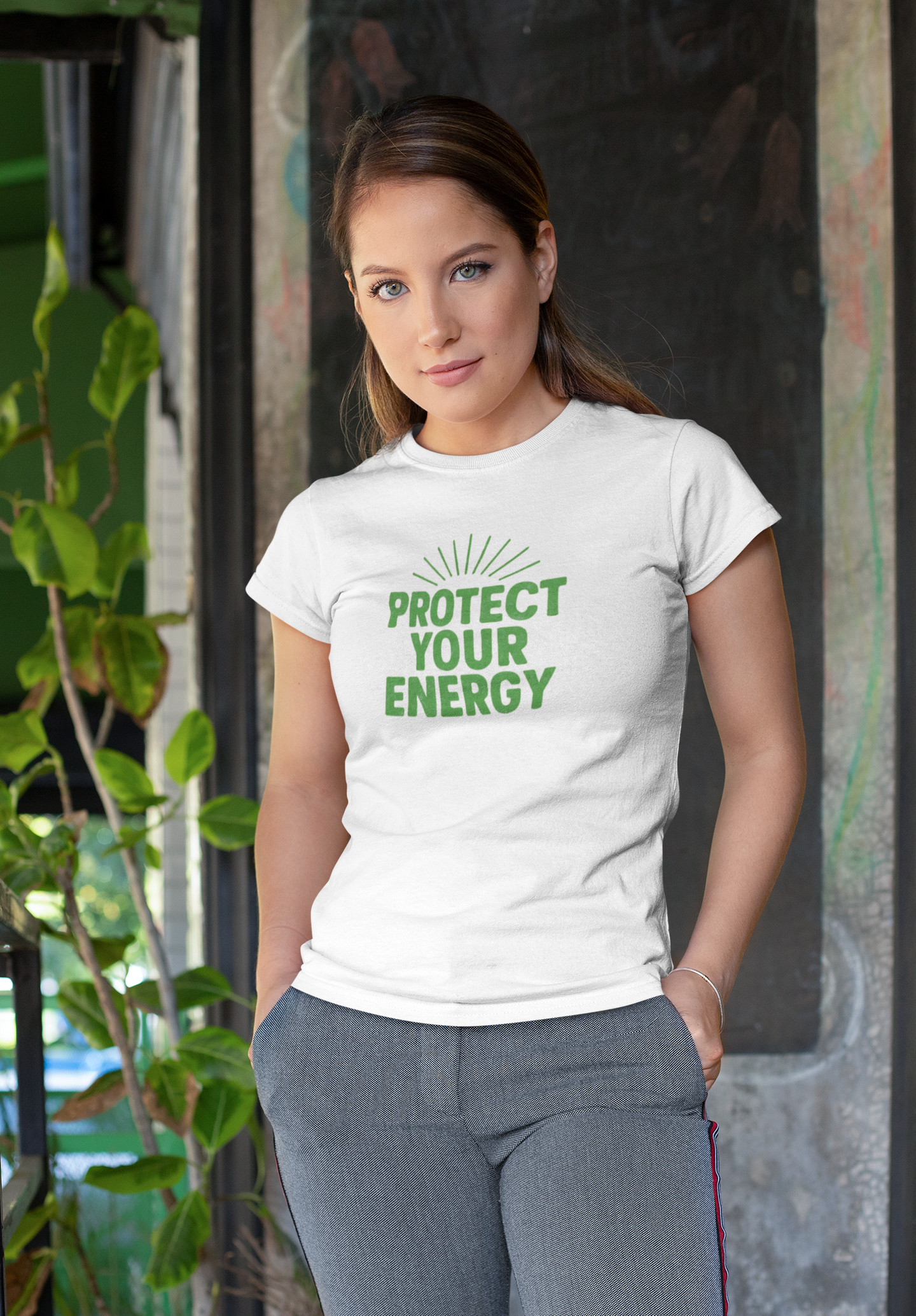 Protect Your Energy T-Shirt - Mindful Living & Self-Care