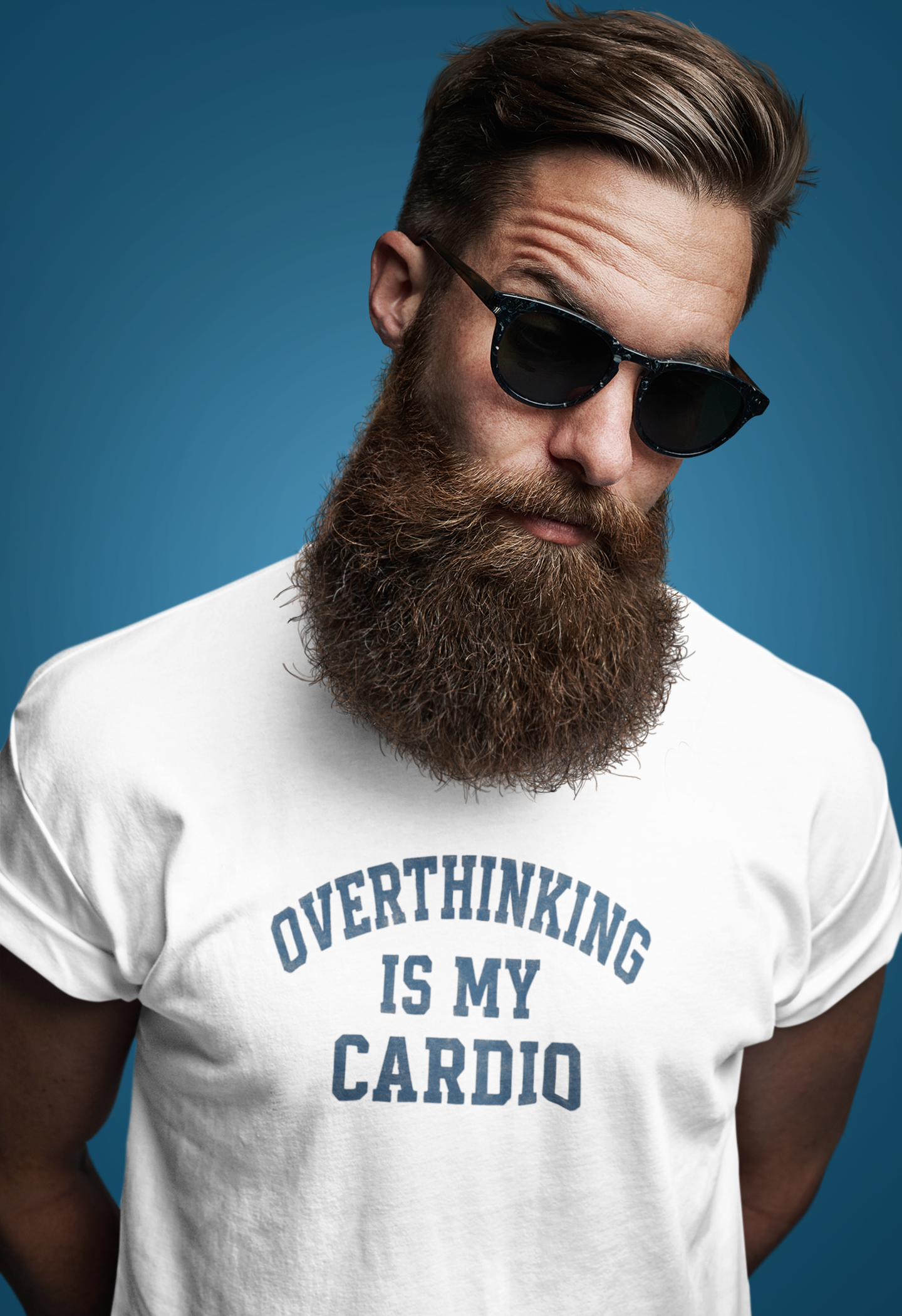 Overthinking Is My Cardio T-Shirt - Mental Health & Humor