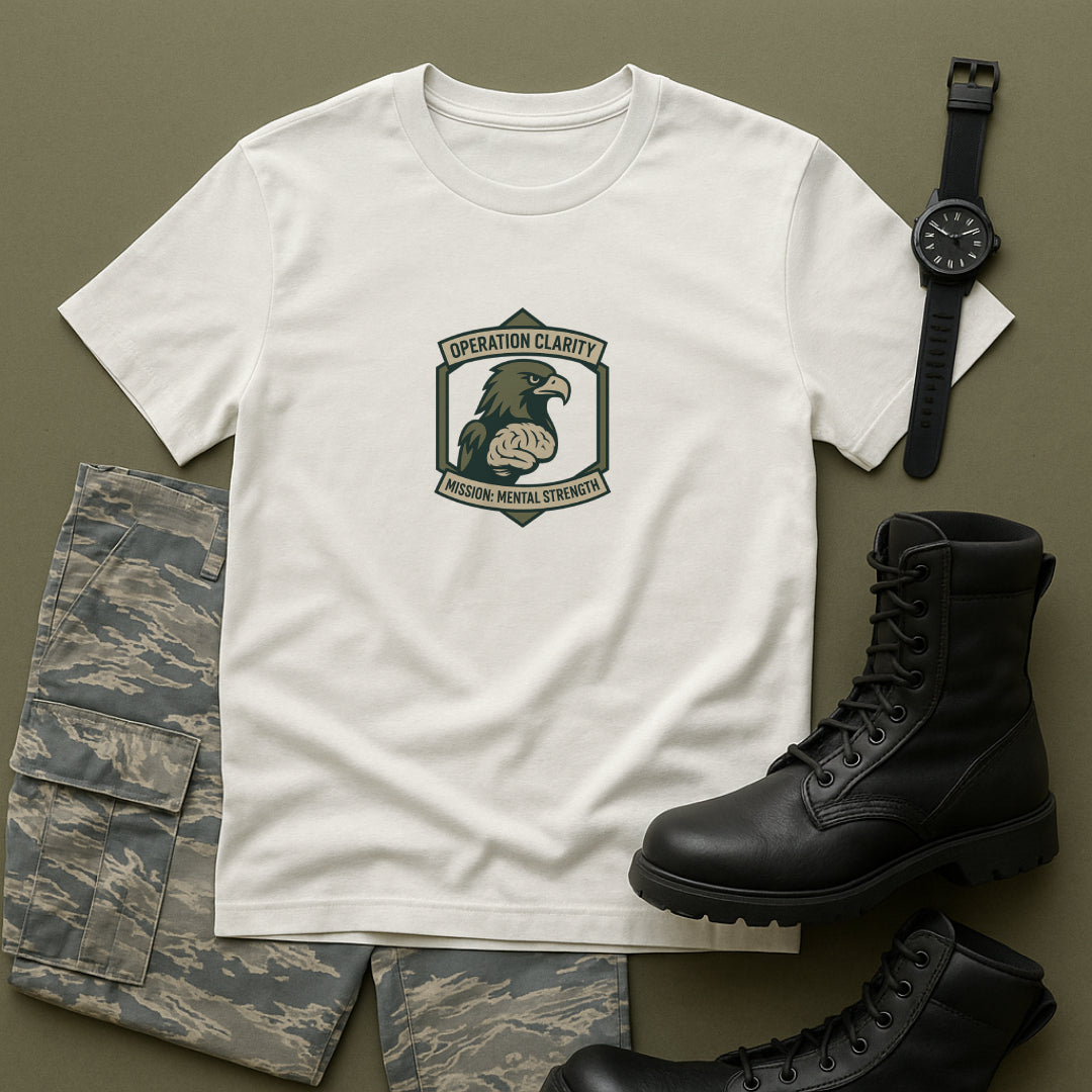 Operation Clarity T-Shirt – Military Discipline & Mental Focus  Tee