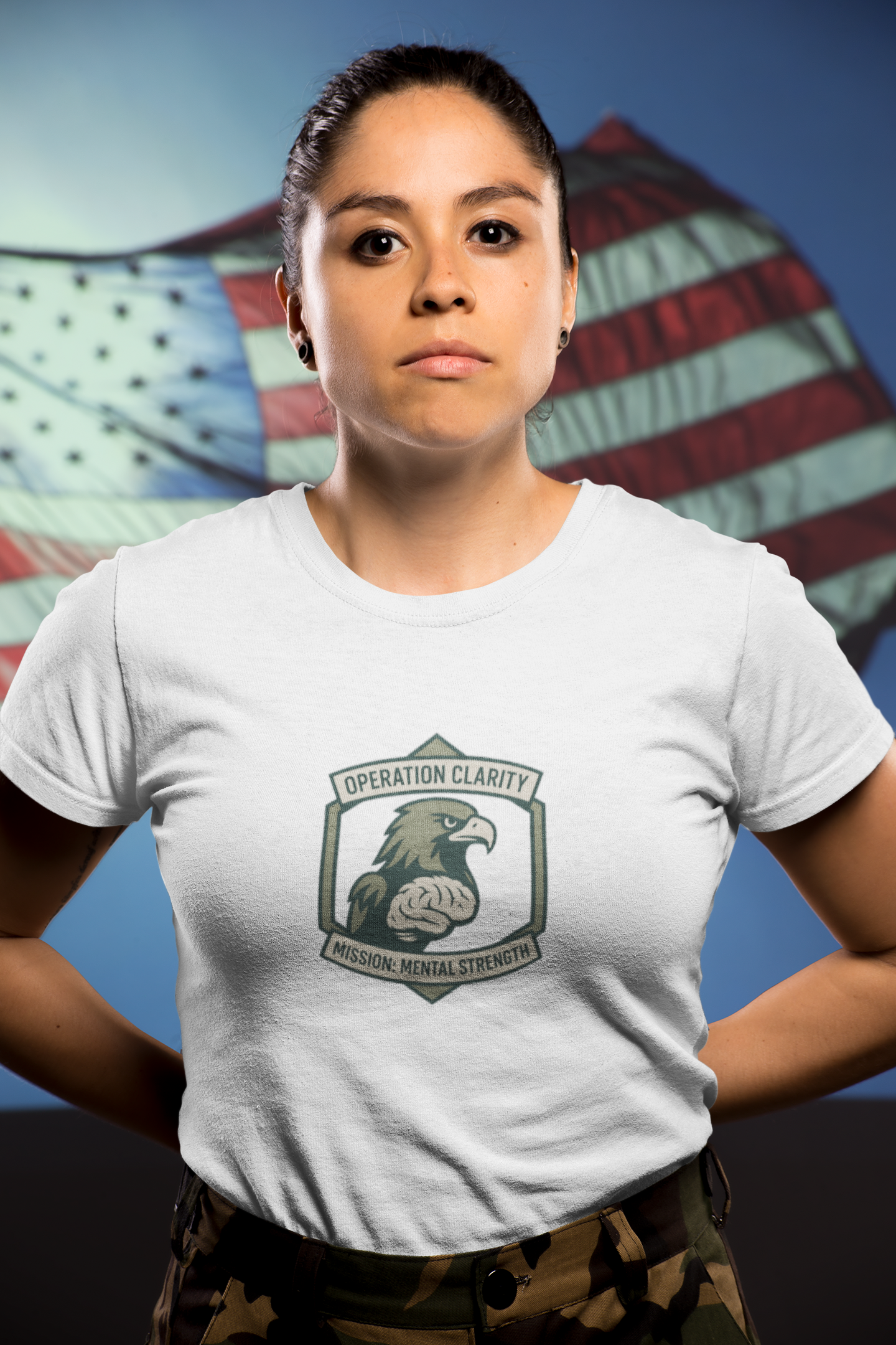 Operation Clarity T-Shirt – Military Discipline & Mental Focus  Tee