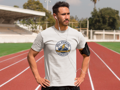 Still Standing Athletics T-Shirt – Motivational & Mental Strength Tee