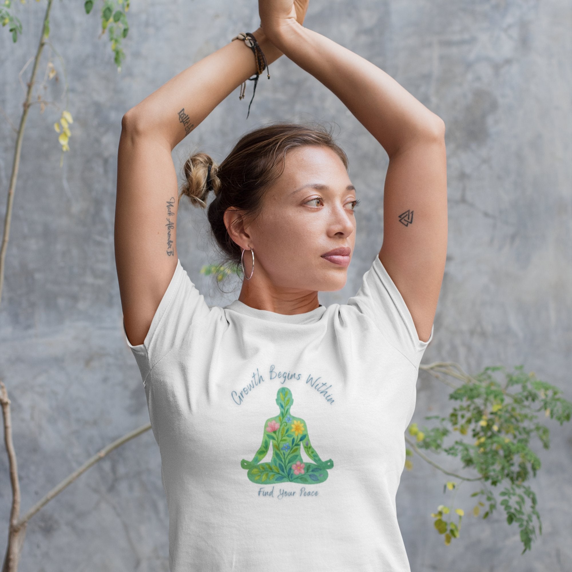 Growth Begins Within – Reflective Tee