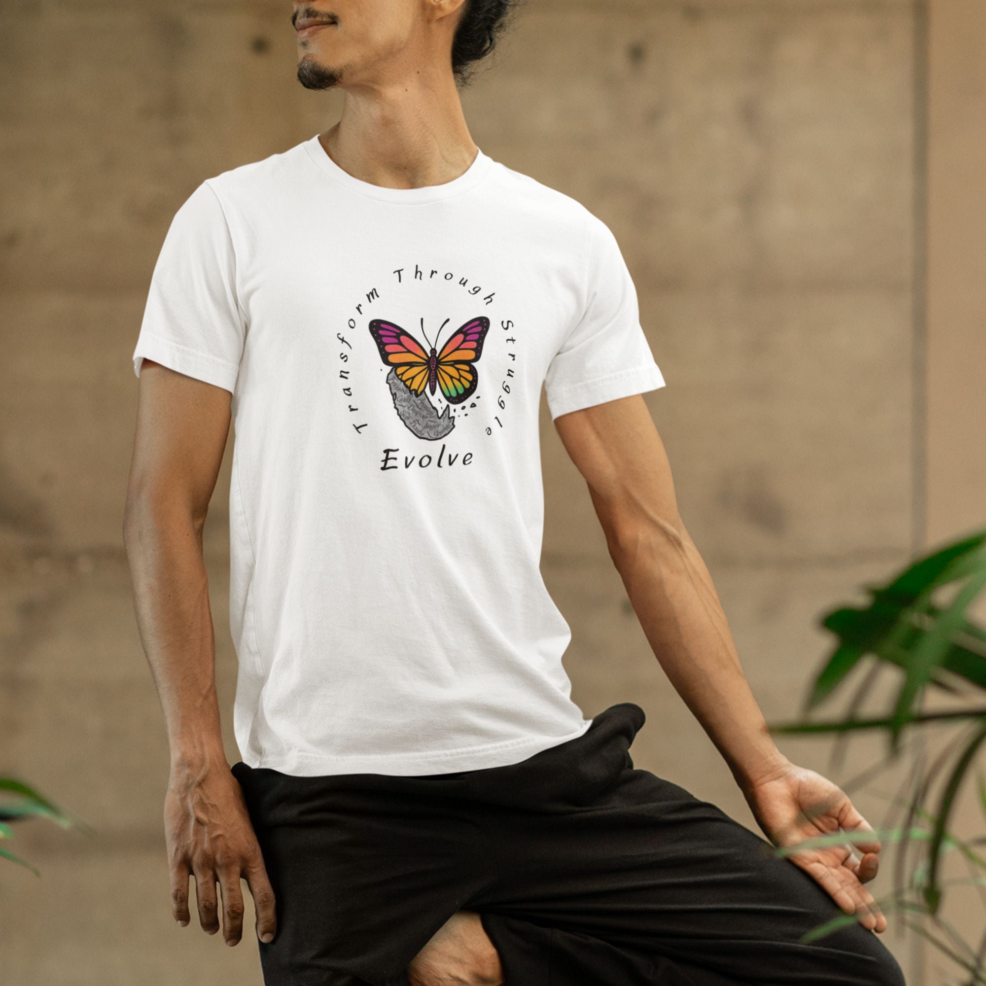 Transform Through Struggle – Evolve Tee