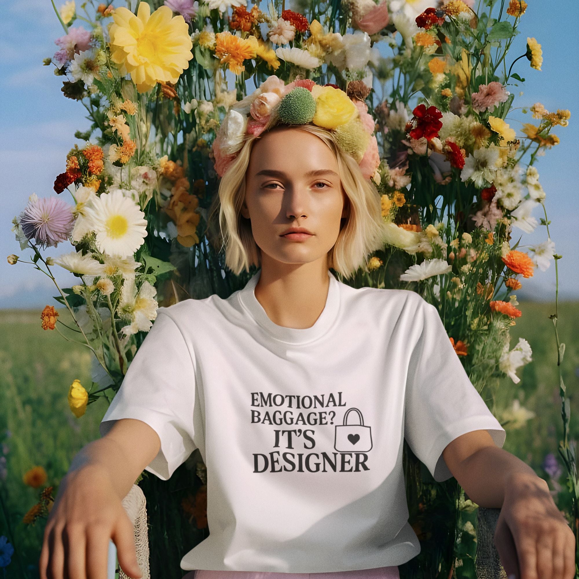 Emotional Baggage? It’s Designer – Humor Tee
