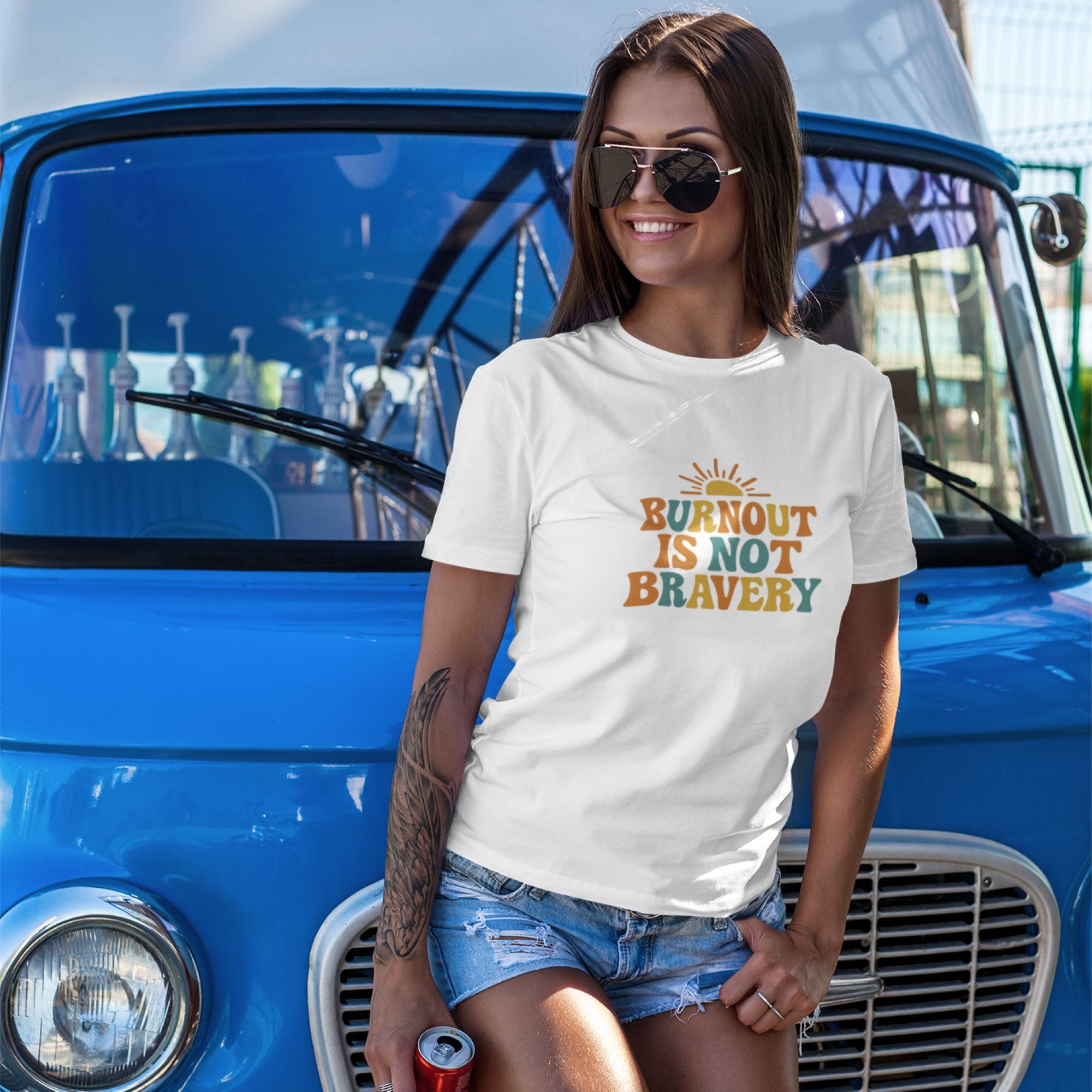 Rest Over Hustle – Self-Care Tee