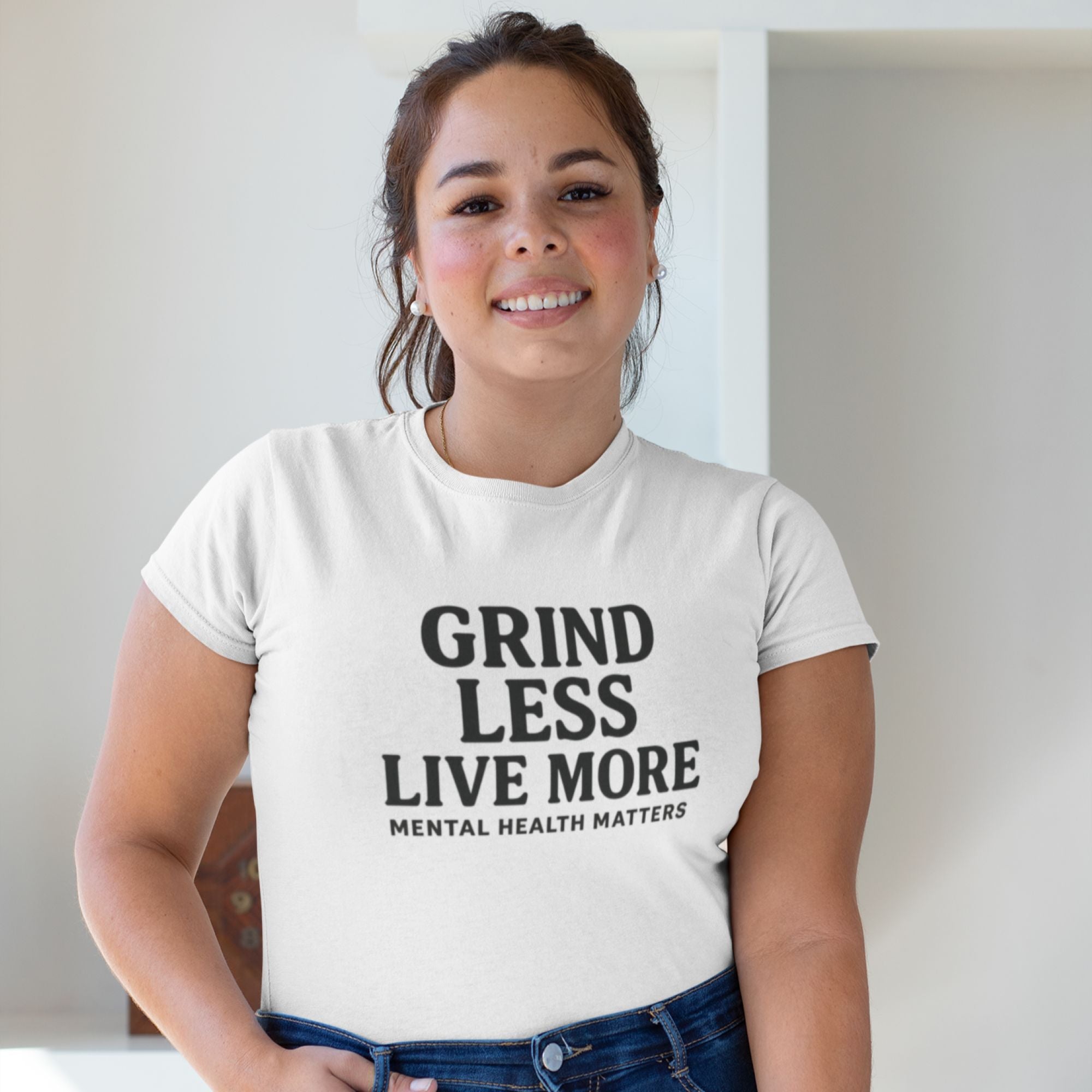 Grind Less Live More – Balance Tee