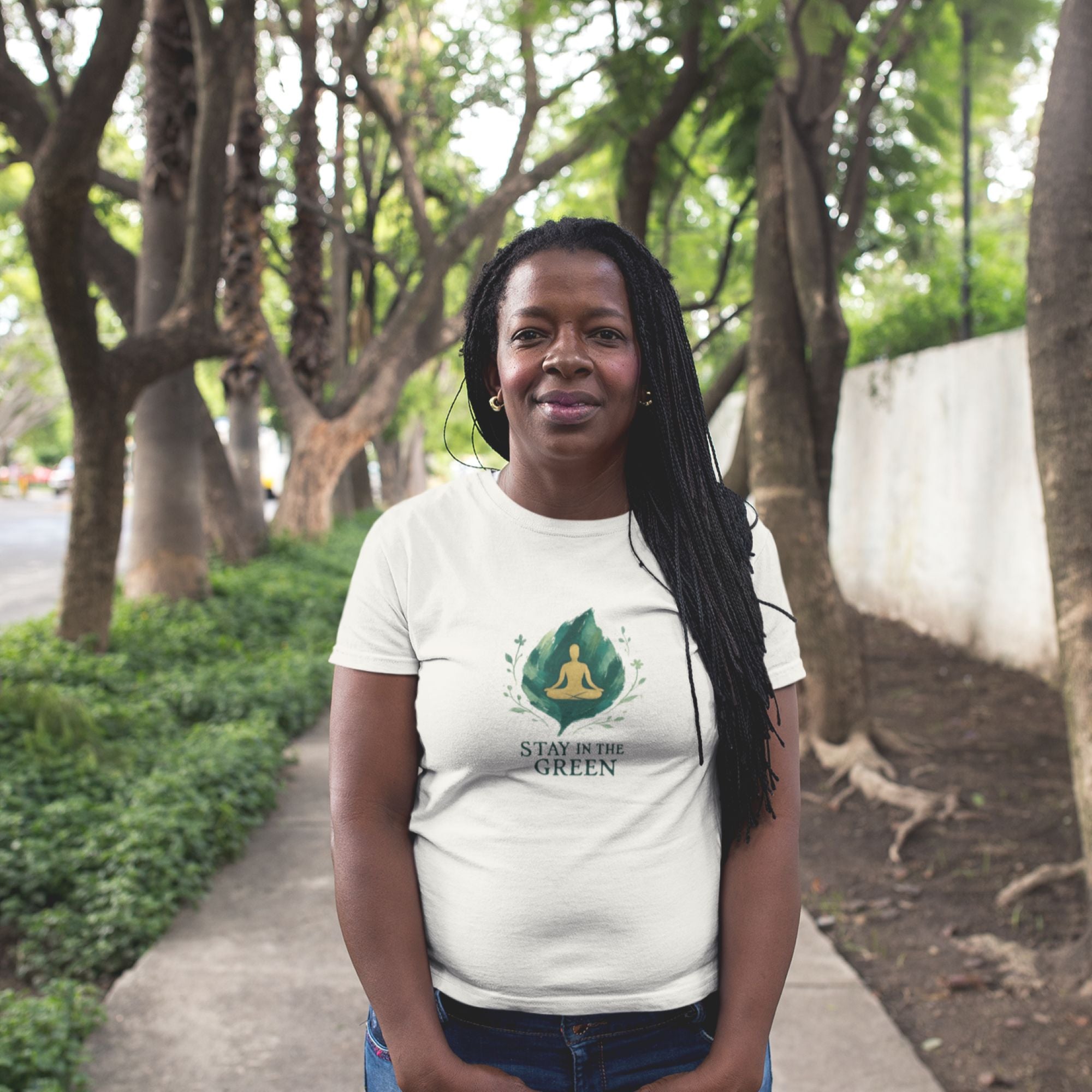 Stay in the Green – Calm Tee