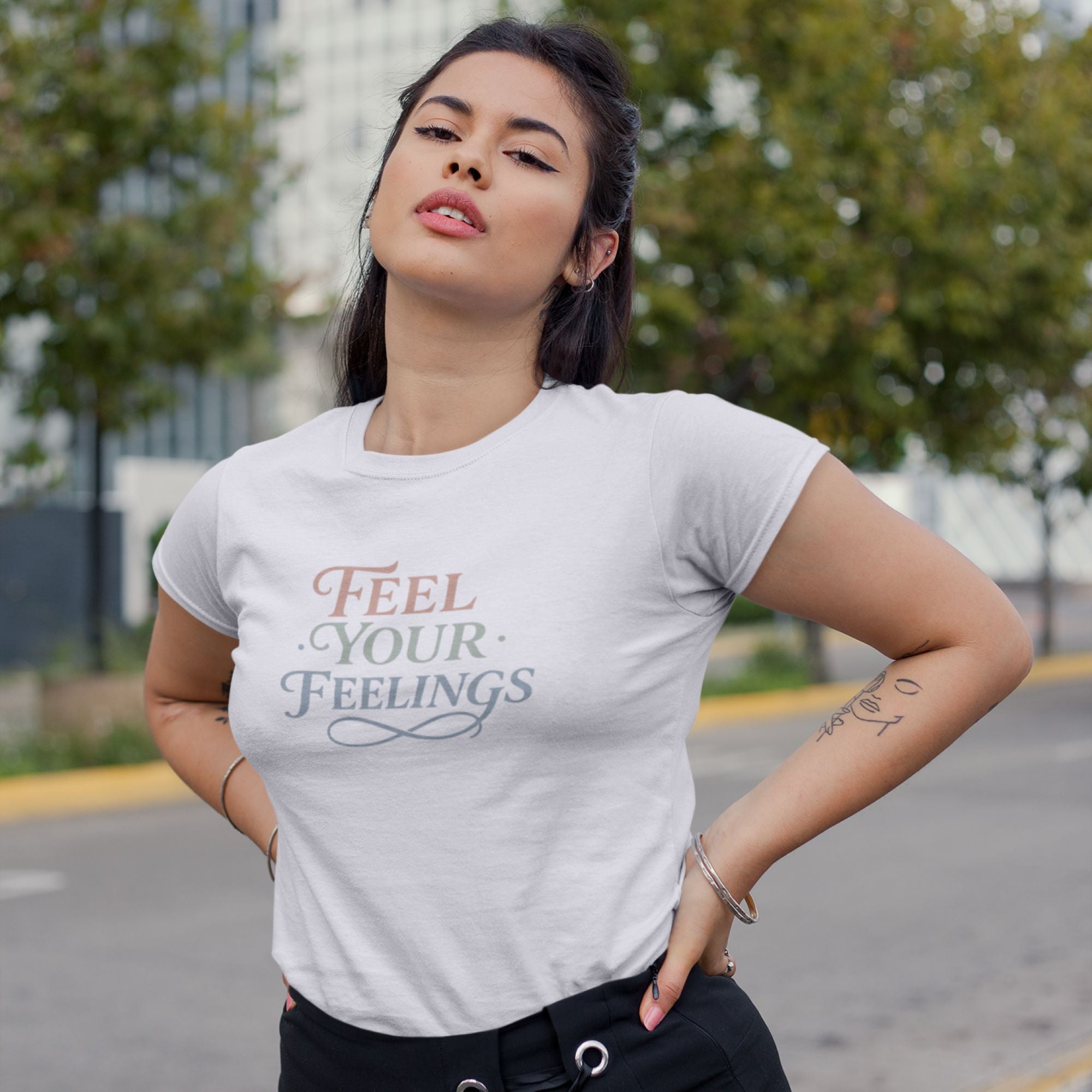 Feel Your Feelings – Mindful Expression Tee