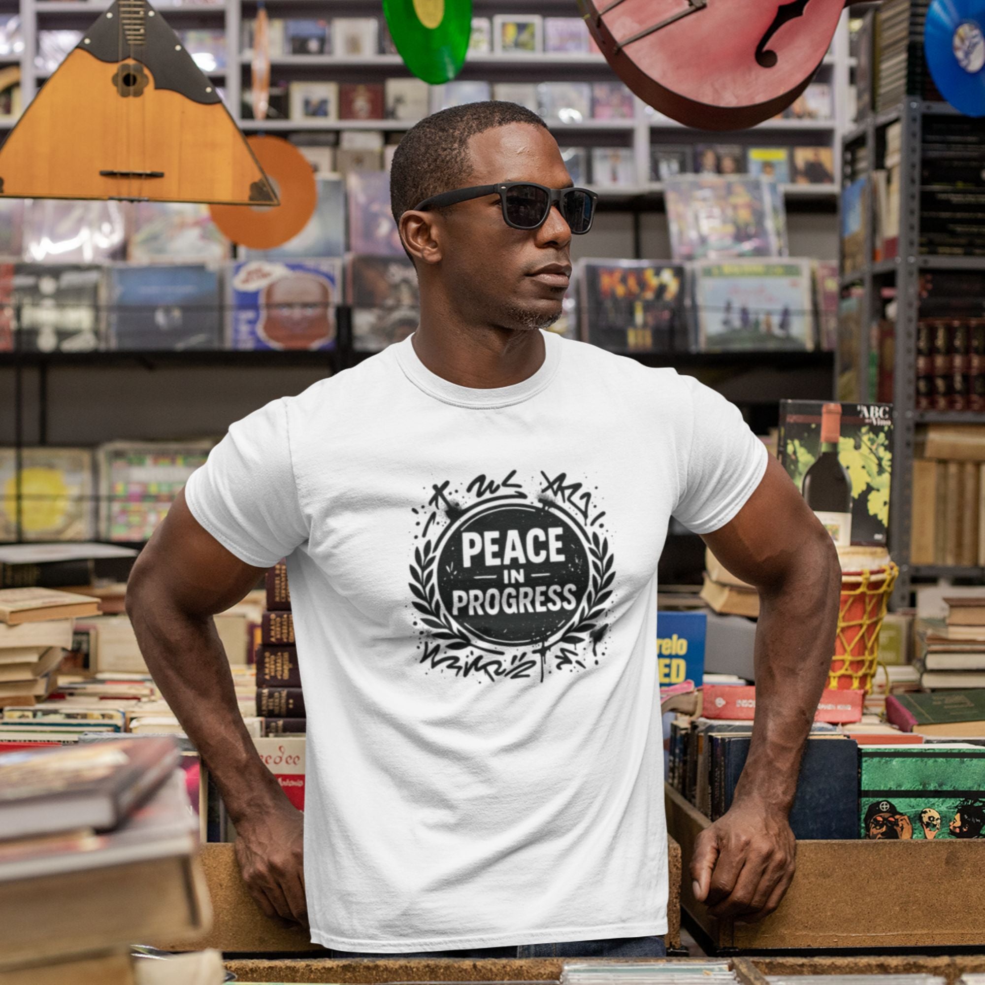 Peace in Progress – Mindful Growth Tee