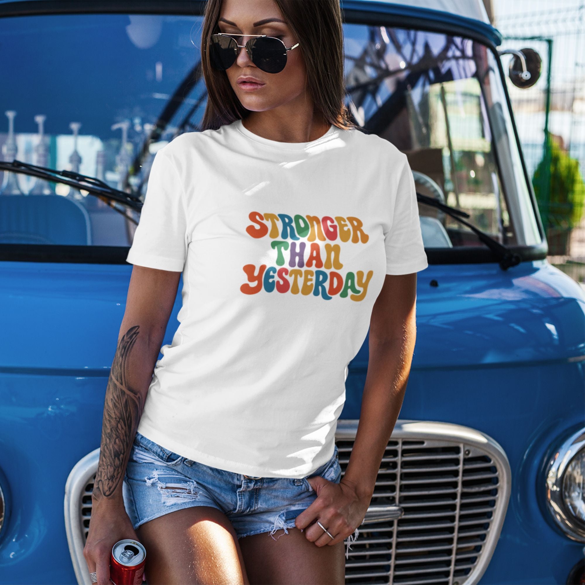 Stronger Than Yesterday – Growth Tee