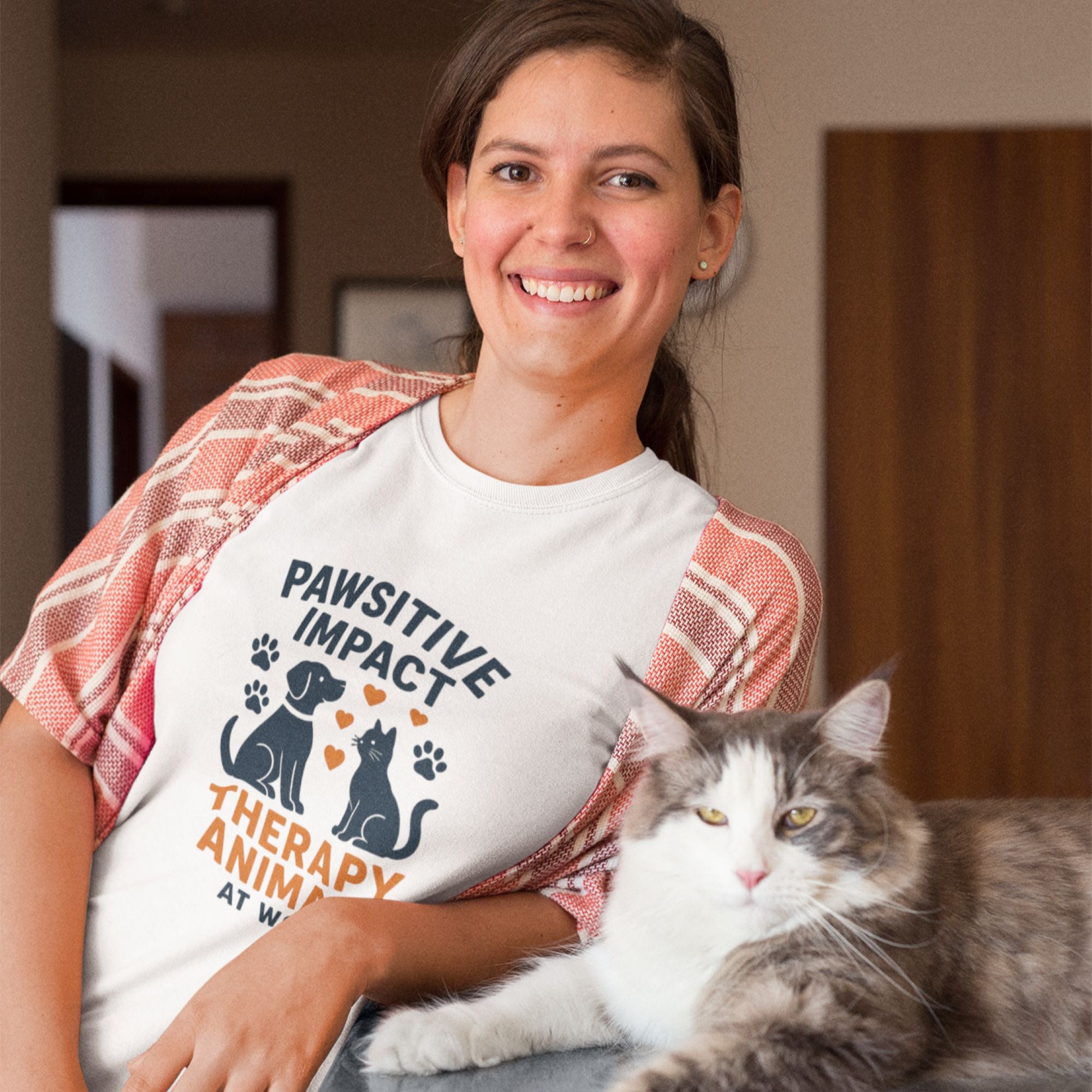 Pawsitive Impact – Therapy Animals Tee