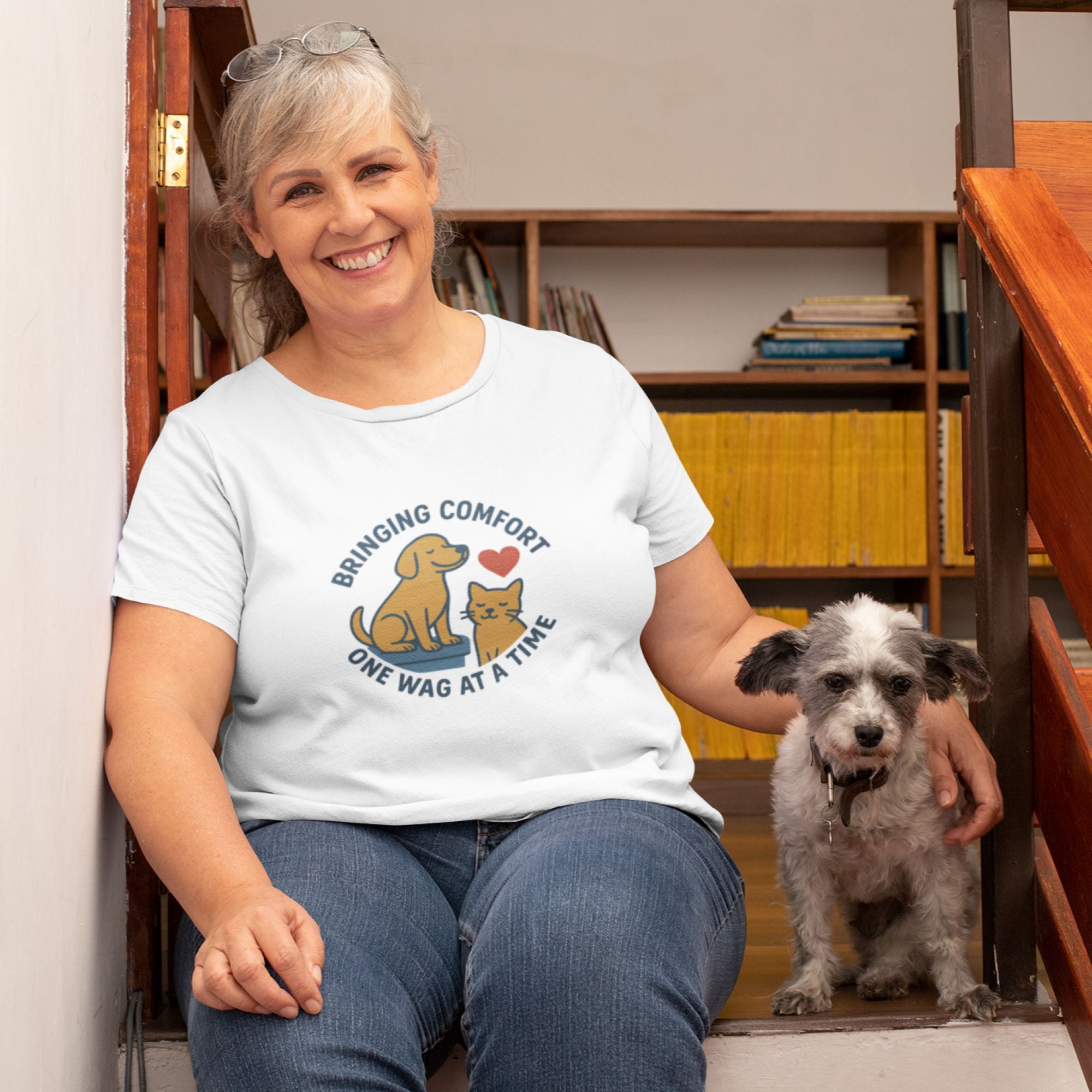 Comfort in Fur – Pet Therapy Tee