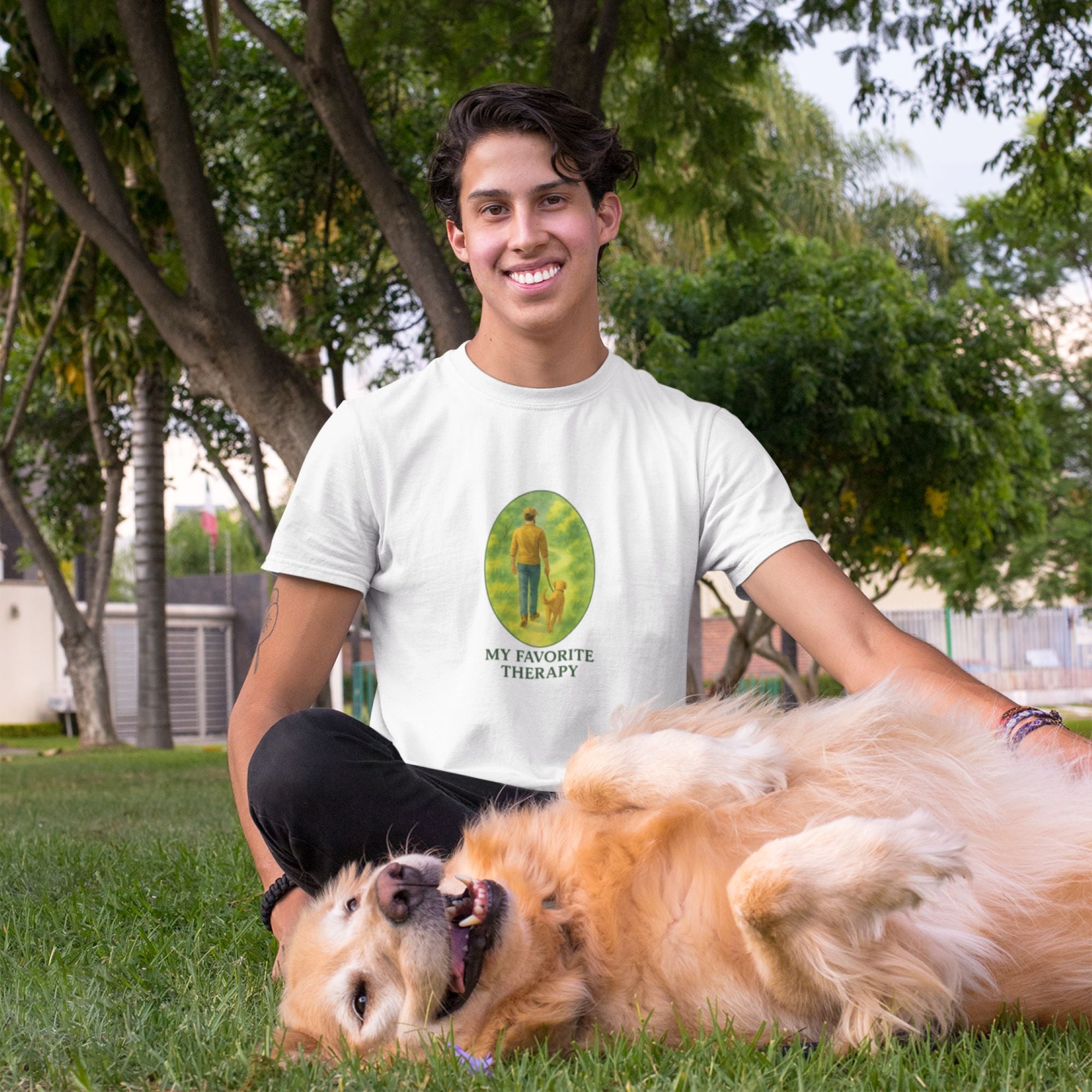 Healing Walks – Dog Therapy Tee