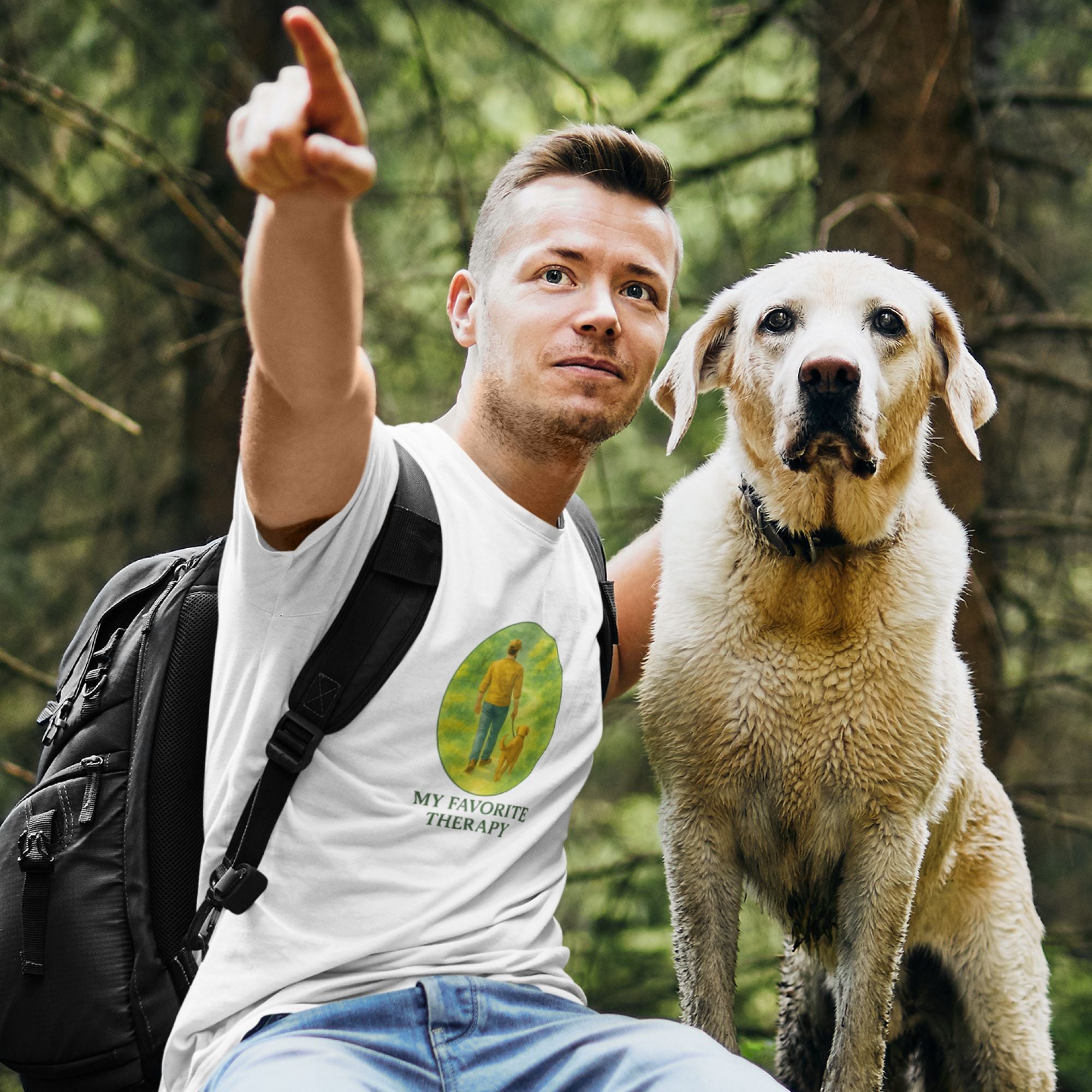 Healing Walks – Dog Therapy Tee