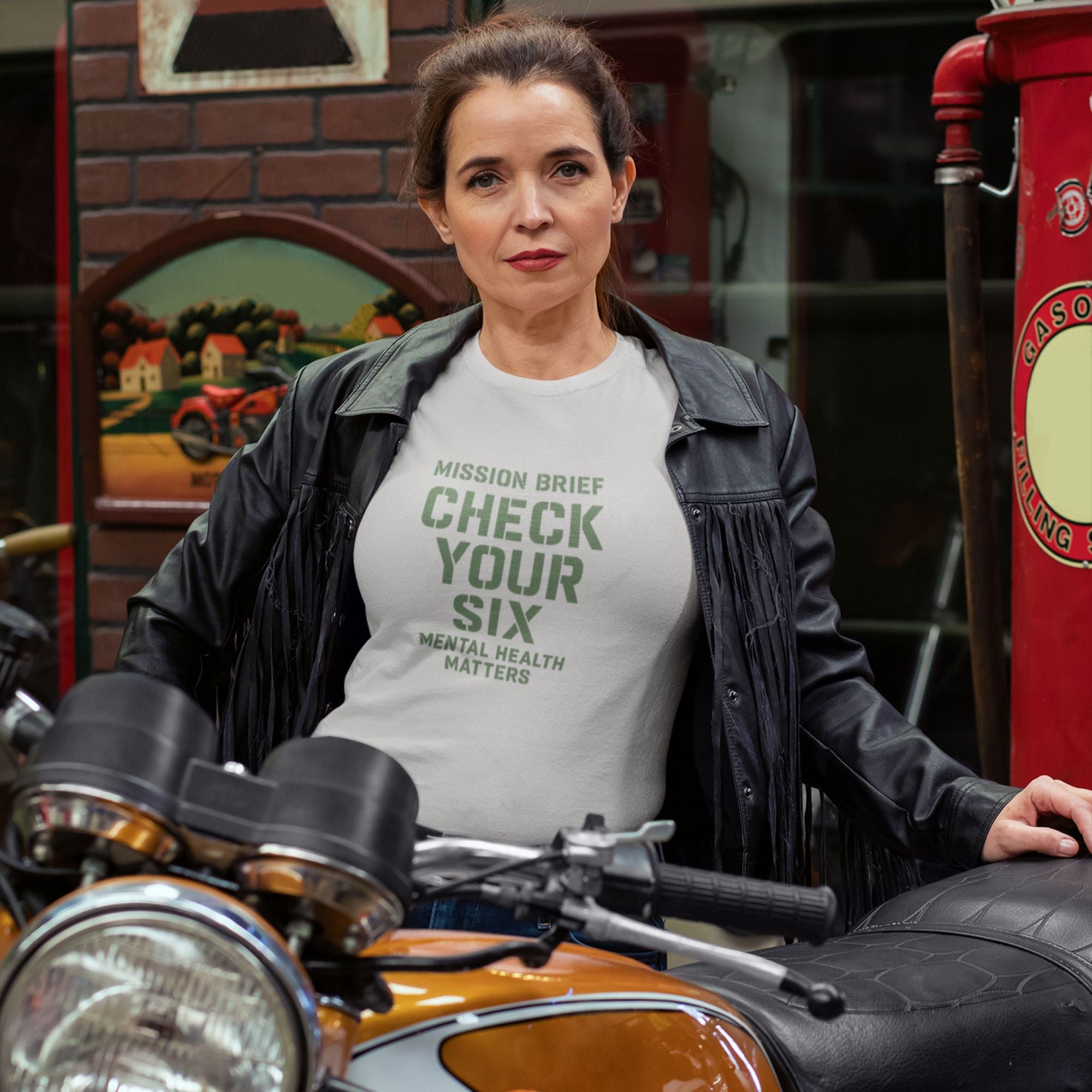 Check Your Six – Mental Health Matters Tee