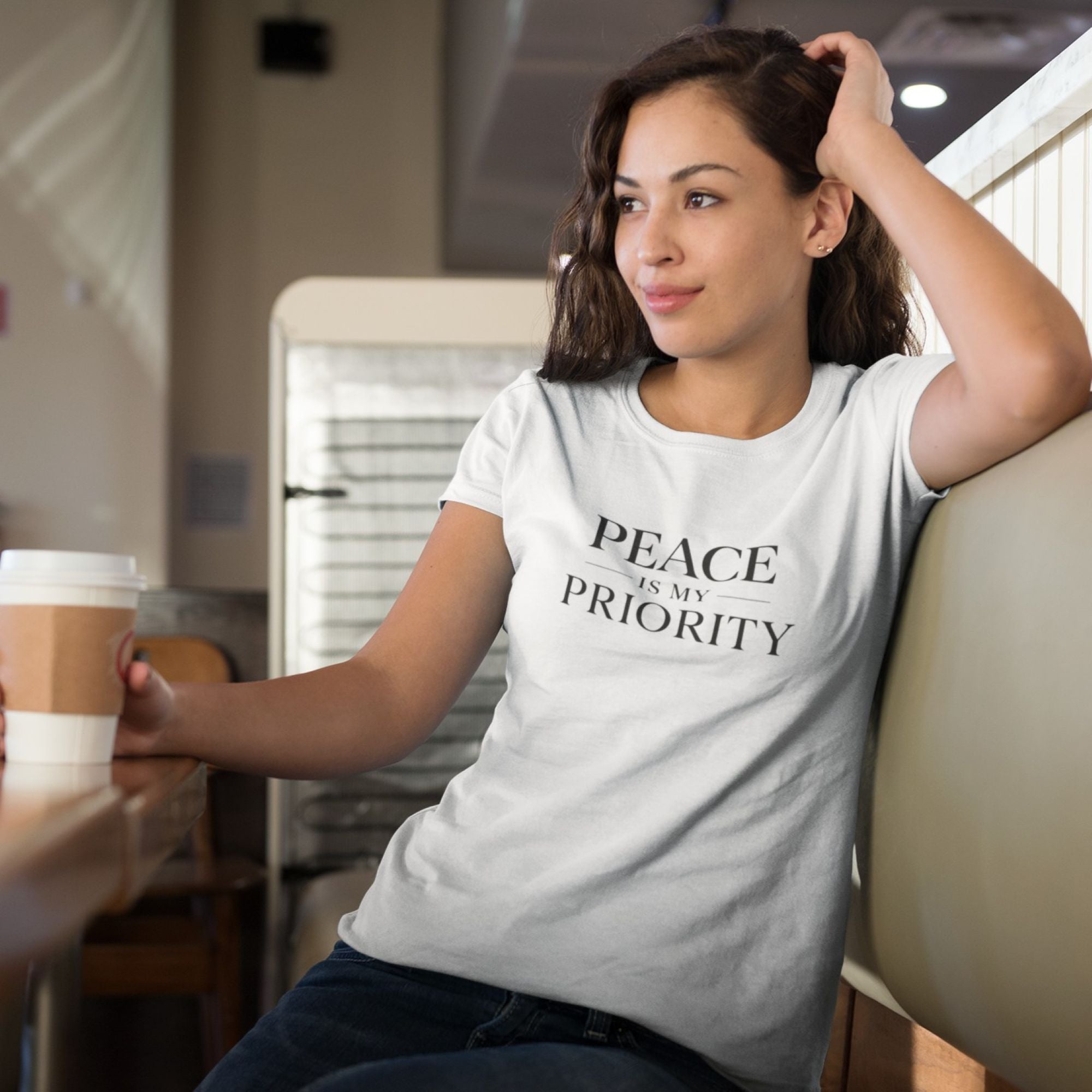 Peace Is My Priority – Daily Balance Tee