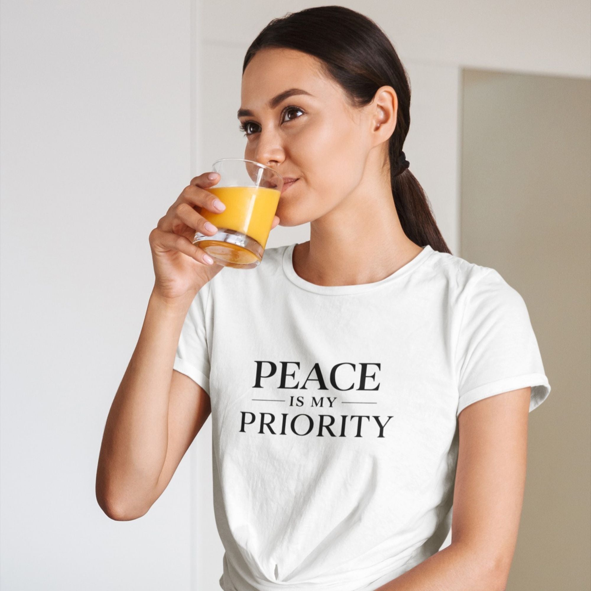 Peace Is My Priority – Daily Balance Tee