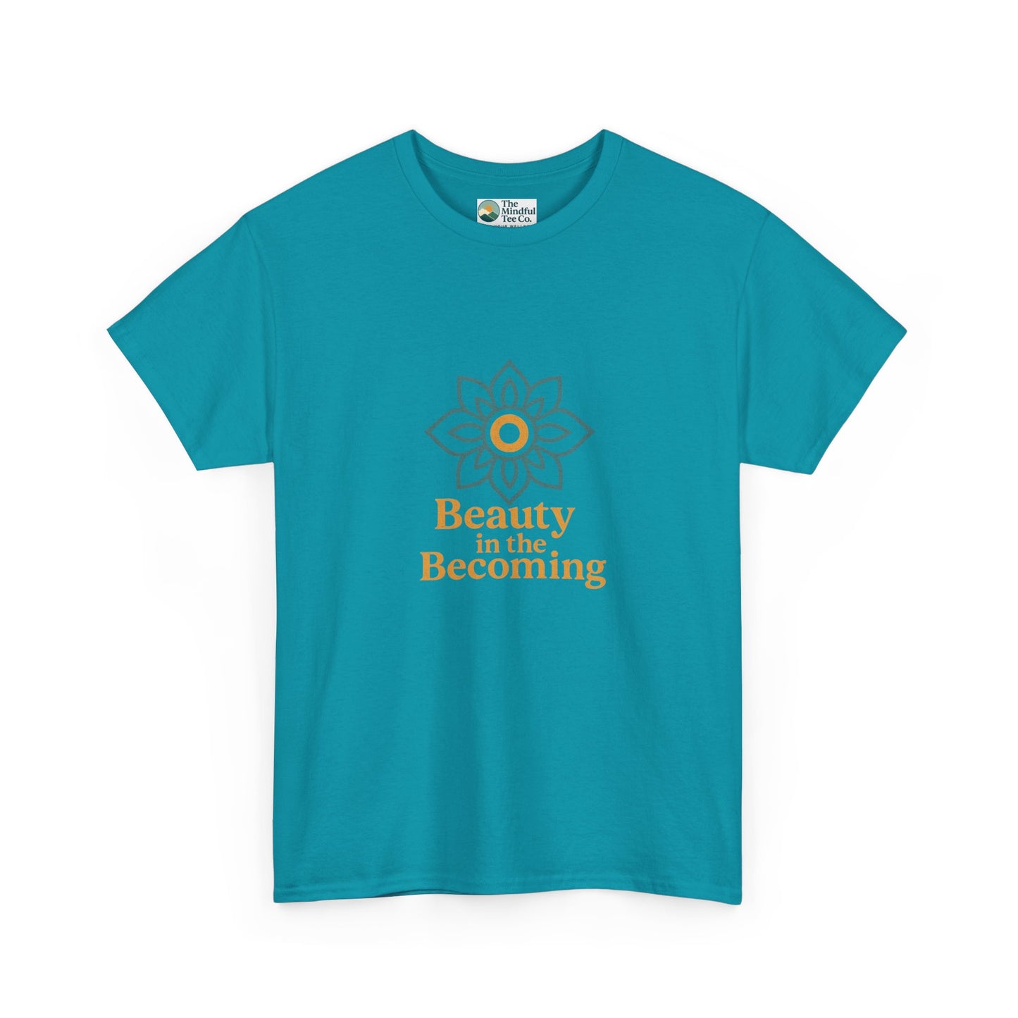 Beauty in the Becoming T-Shirt – Mandala & Mindfulness Growth Tee