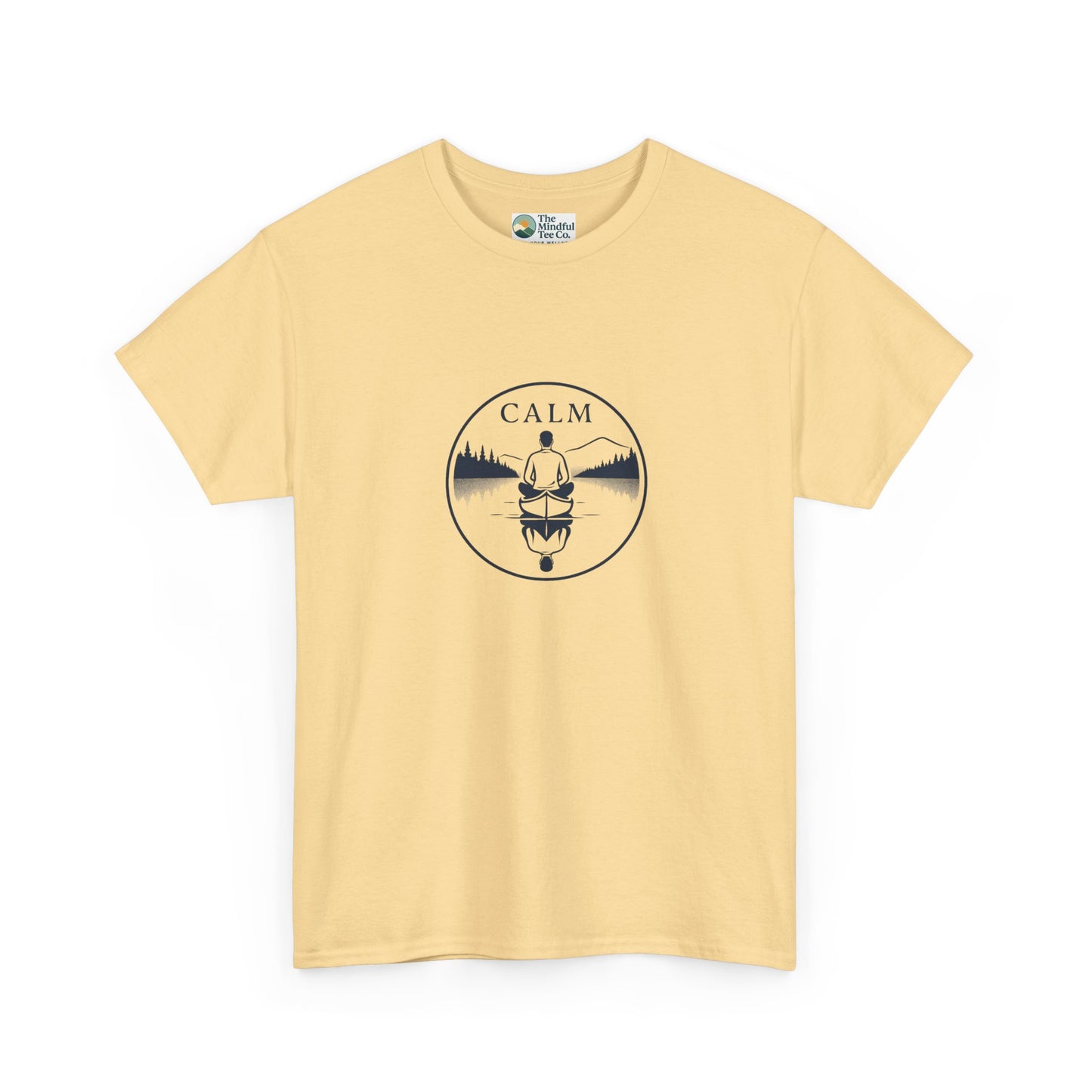 Calm T-Shirt – Minimalist Meditation Tee