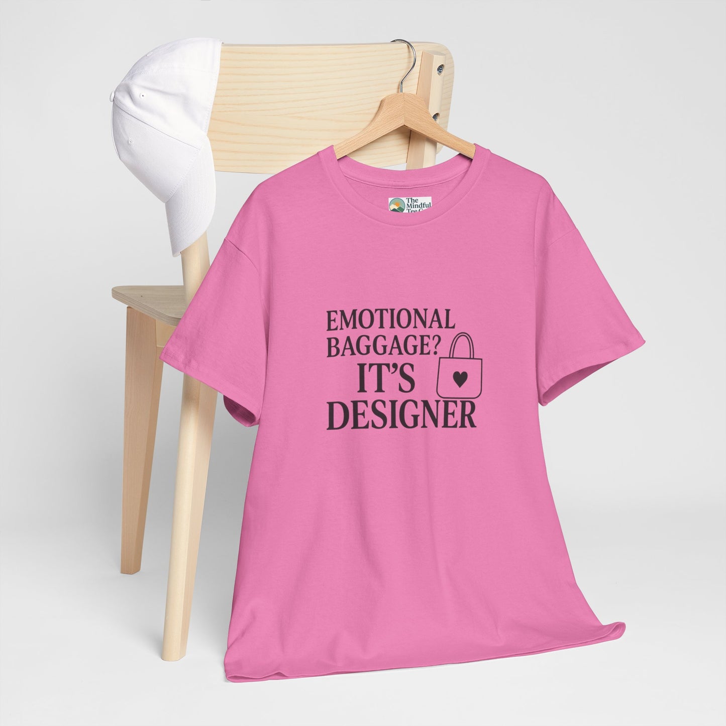 Emotional Baggage? It’s Designer T-Shirt – Mental Health Tee