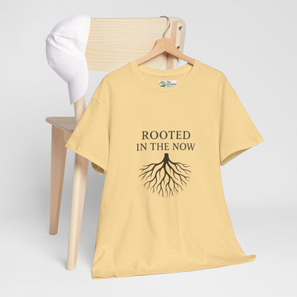 Rooted in the Now T-Shirt – Mindfulness & Grounding Tee
