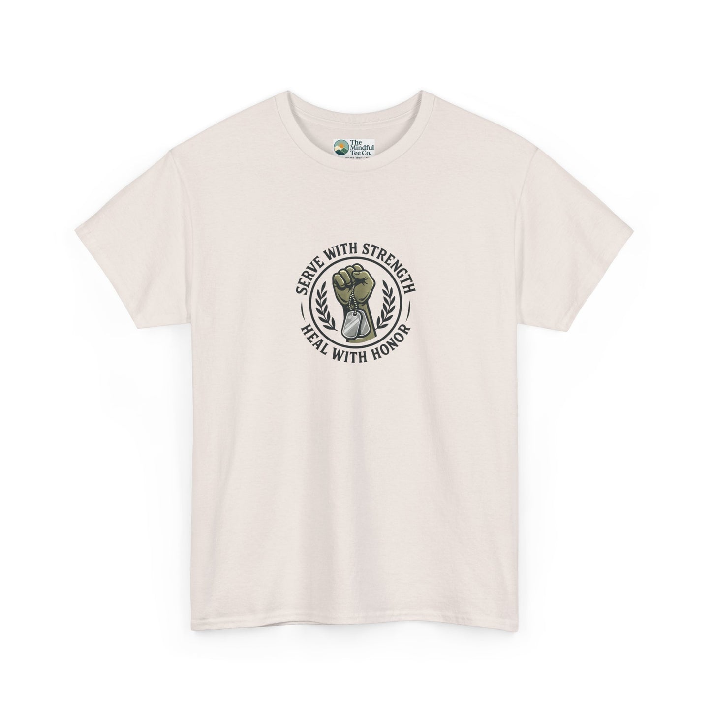 Serve with Strength T-Shirt – Military Mental Health Tee
