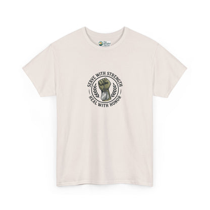 Serve with Strength T-Shirt – Military Mental Health Tee