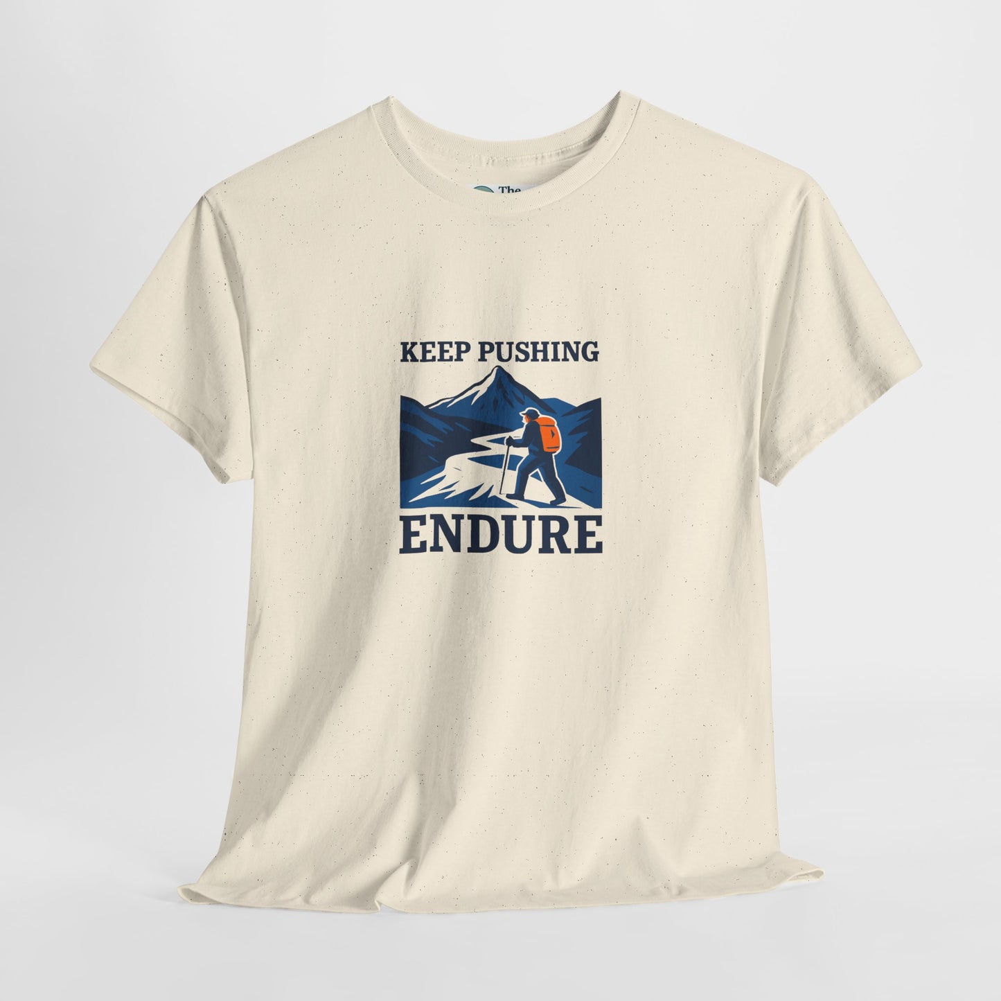 Keep Pushing Endure T-Shirt – Motivational Hiking Tee