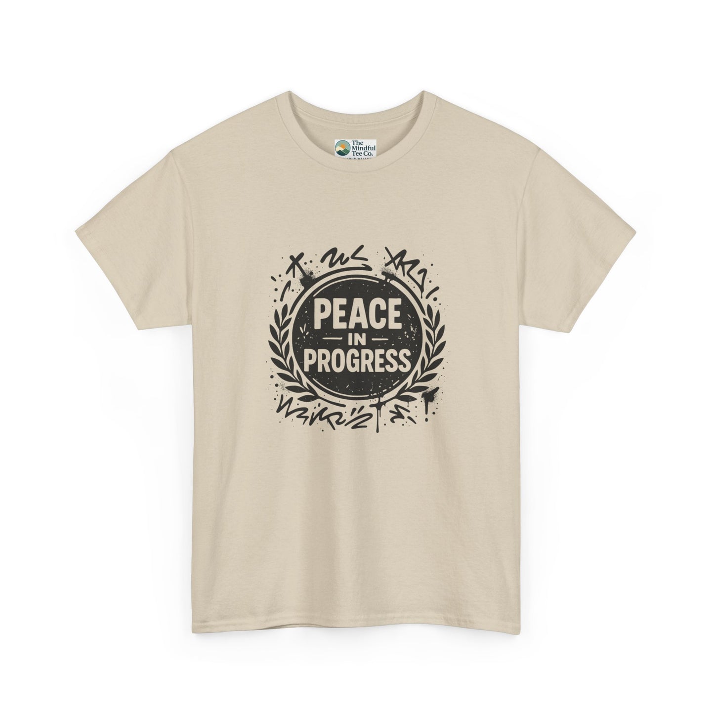 Peace in Progress T-Shirt – Streetwear Mindfulness Tee