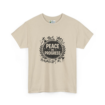 Peace in Progress T-Shirt – Streetwear Mindfulness Tee