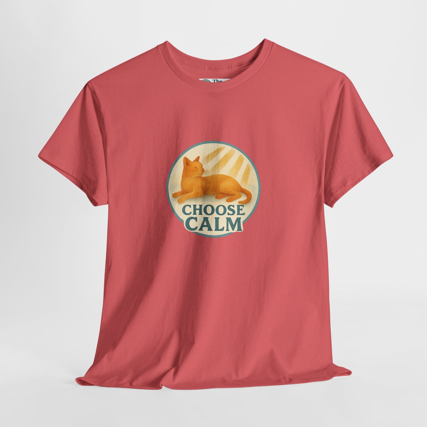 Choose Calm T-Shirt – Relaxing Cat Tee