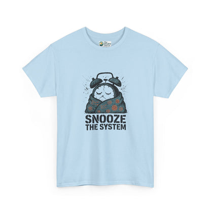 Snooze the System T-Shirt – Anti-Hustle Tee