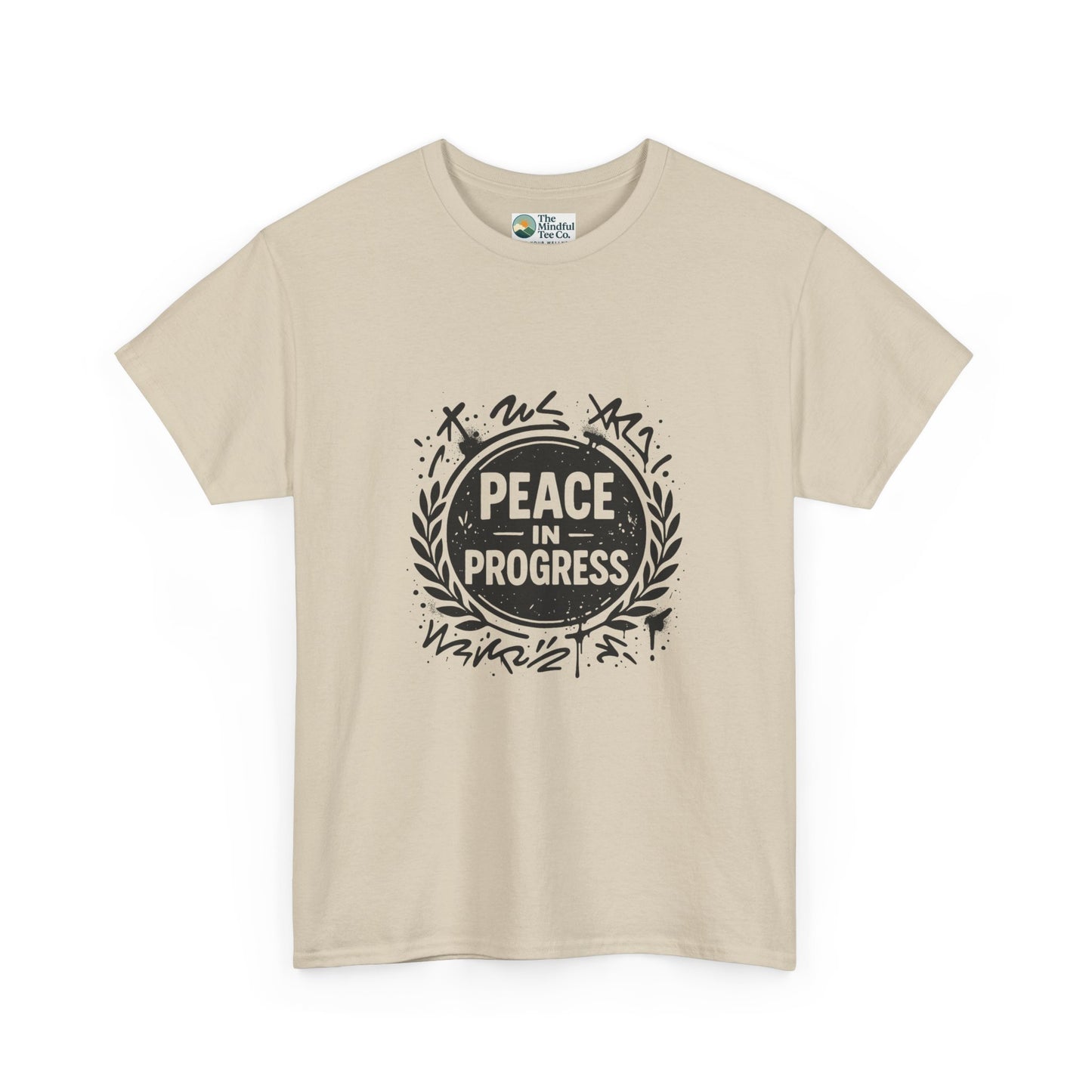 Peace in Progress T-Shirt – Streetwear Mindfulness Tee