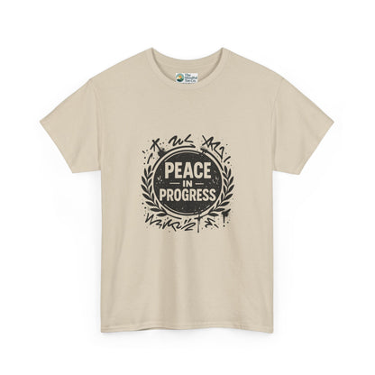 Peace in Progress T-Shirt – Streetwear Mindfulness Tee