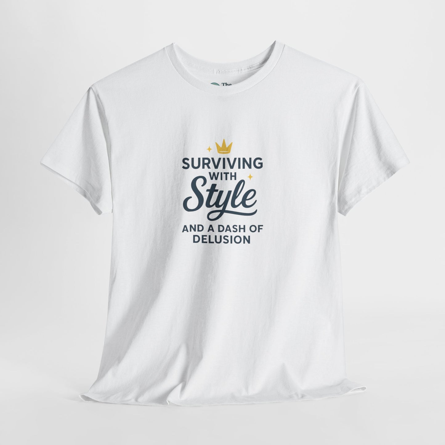 Surviving with Style T-Shirt – Mental Health & Self-Care Tee