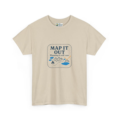 Map It Out T-Shirt – Planning Is Self-Care Tee