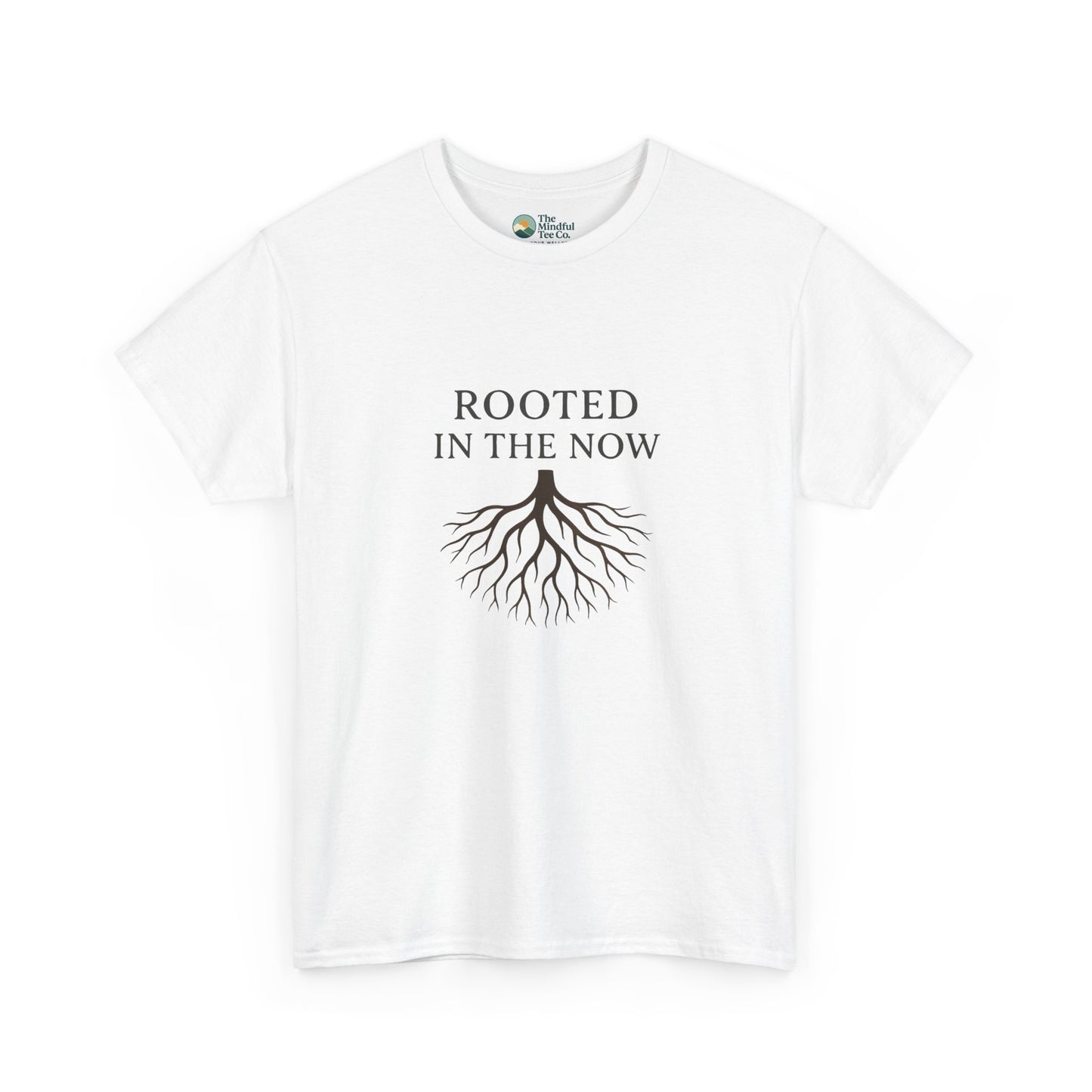 Rooted in the Now T-Shirt – Mindfulness & Grounding Tee