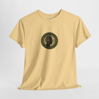 Scan the Mind, Secure the Soul T-Shirt – Military Awareness & Strength  Tee