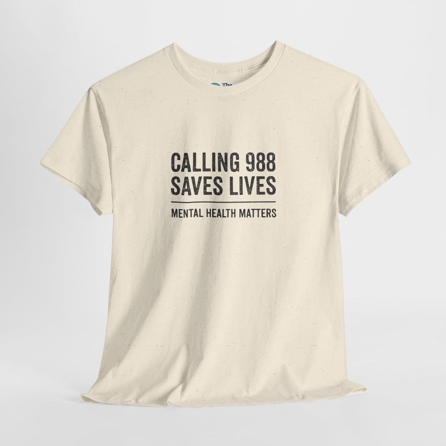 Calling 988 Saves Lives T-Shirt - Mental Health Awareness  Tee