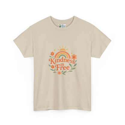 Kindness Is Free T-Shirt – Rainbow Positivity Tee