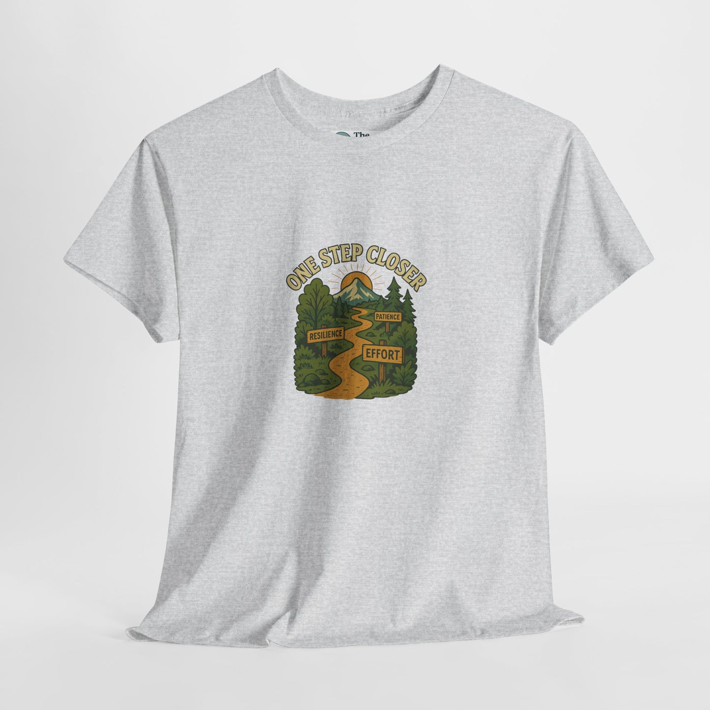 One Step Closer T-Shirt – Motivational Growth & Resilience  Tee